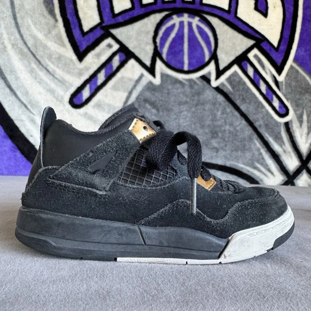 Size 10c - Nike Air Jordan IV 4 Royalty 2017 Retro TD Toddler 308500-032